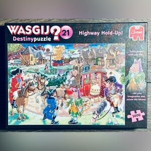 Wasgij Destiny #21 'Highway Hold-Up!' 1000 Piece Puzzle EXCELLENT